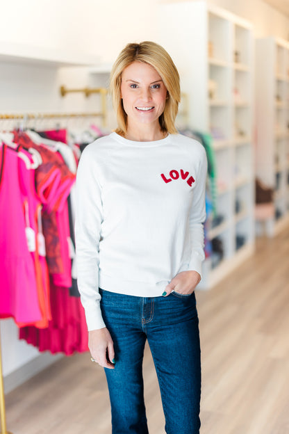 Love Sweater in White