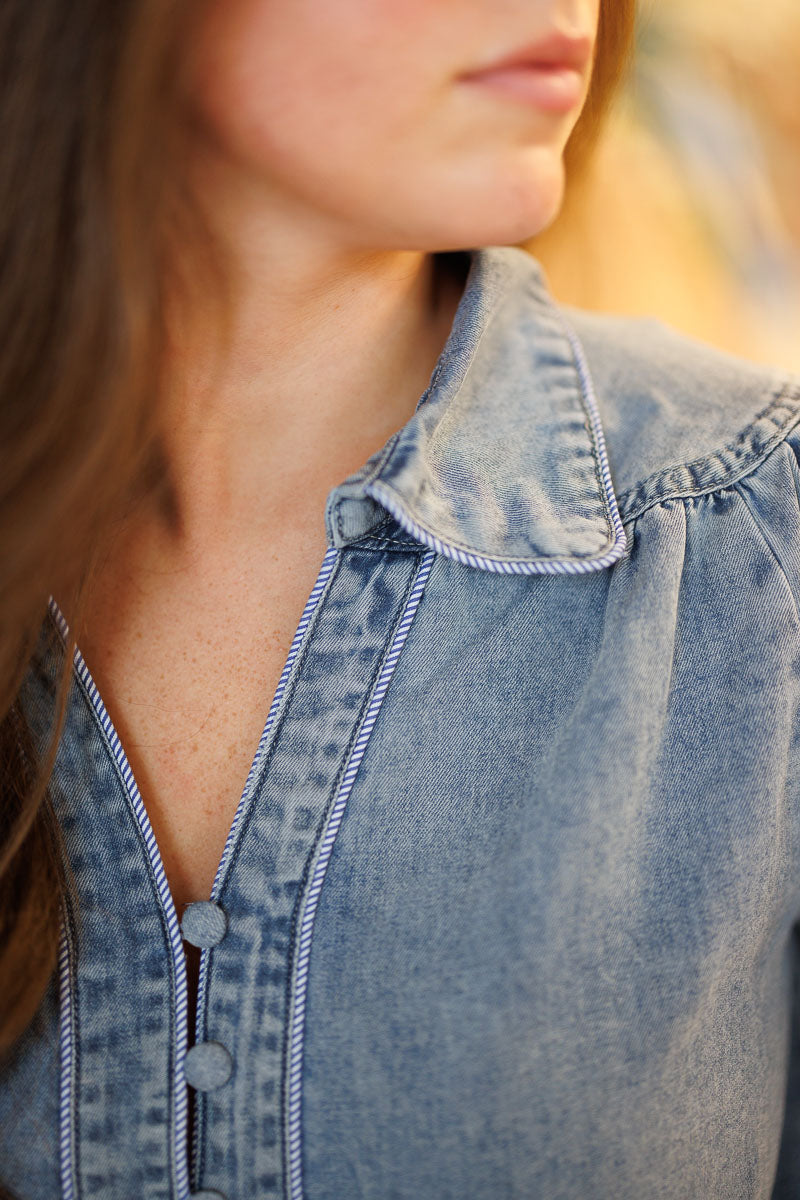 Dexi Denim Dress