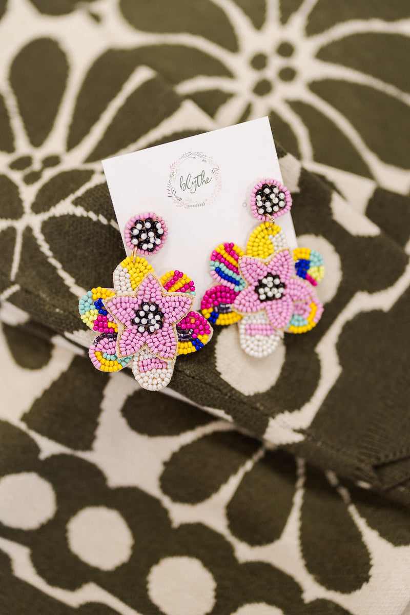 Festival Flower Earring