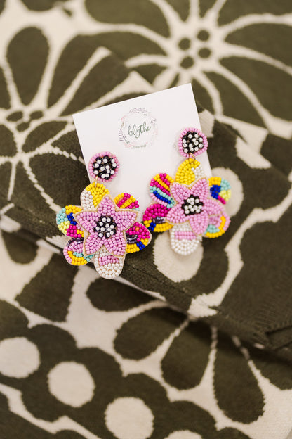 Festival Flower Earring