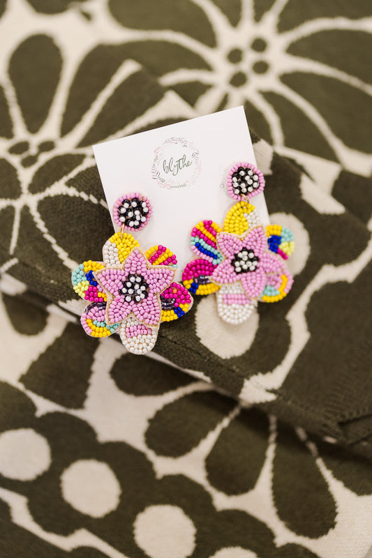 Festival Flower Earring