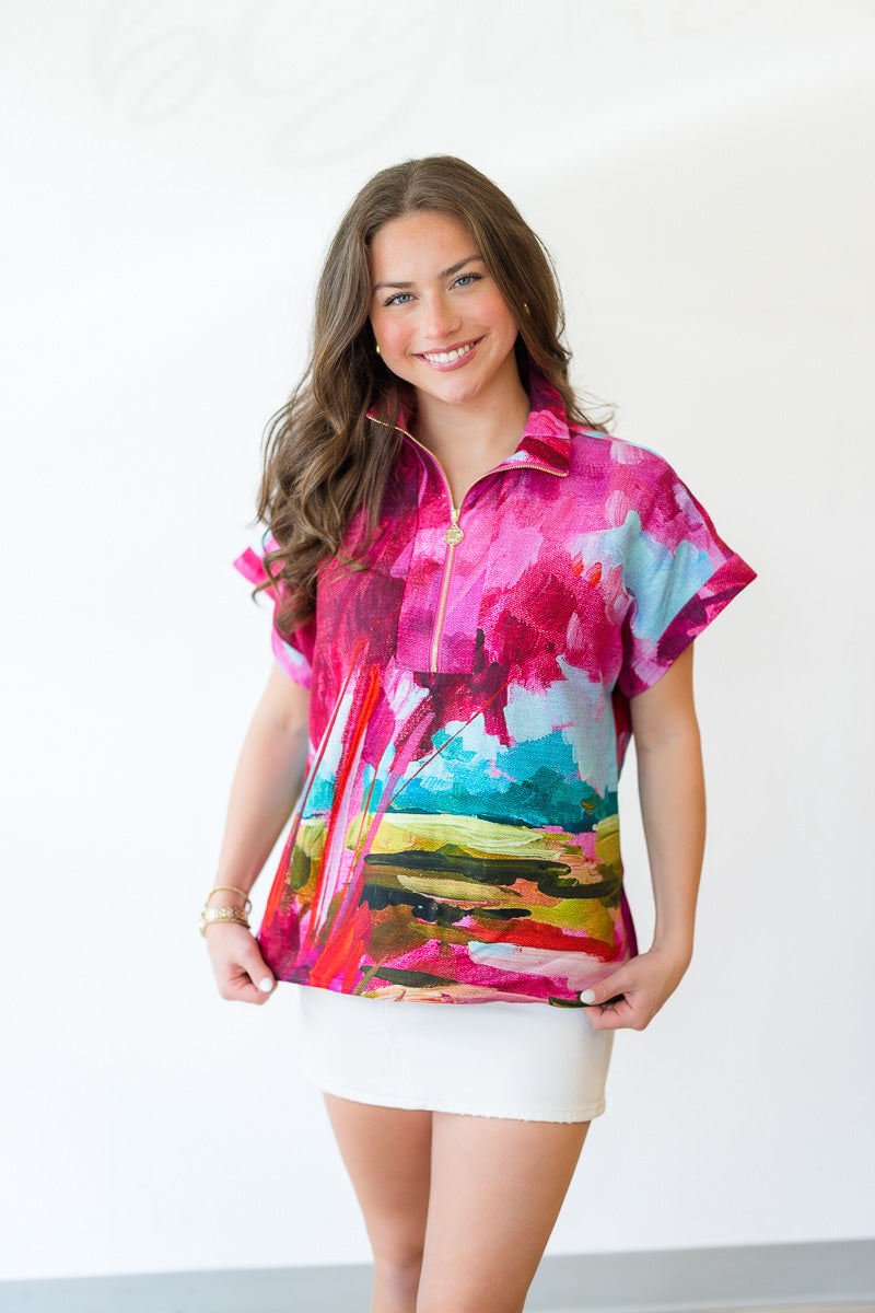 Poppy Pullover in Bellamy Sunset