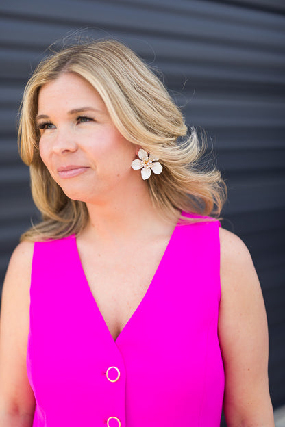 Hot Flamingo Tailored Shorts