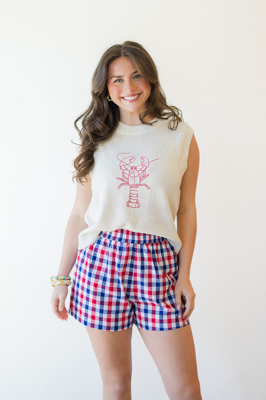Gingham Boxer Shorts