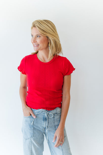Lily Baby Tee in Cherry