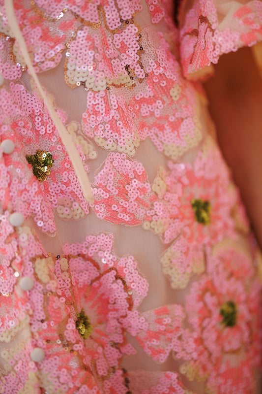 Talulah Pink Blossom Maxi Dress