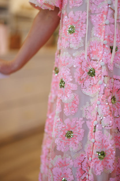 Talulah Pink Blossom Maxi Dress