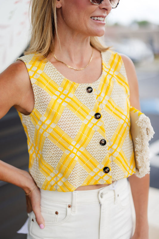 Frankie Top in Mimosa