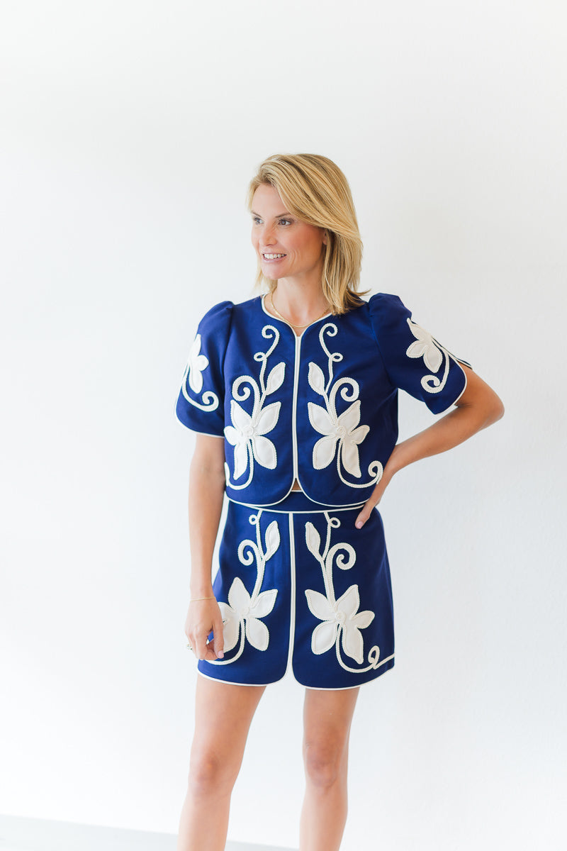 Beeson Top in Navy