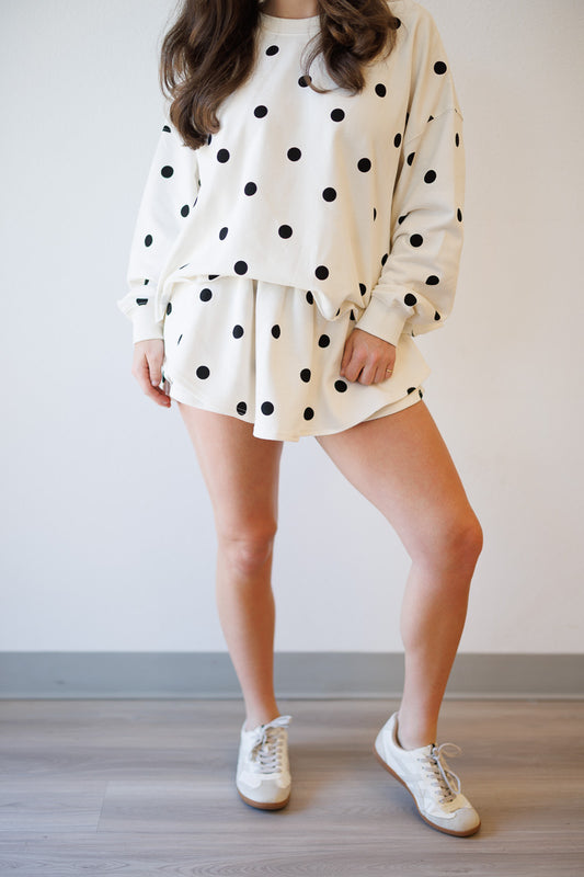Midnight Dot Lounge Shorts