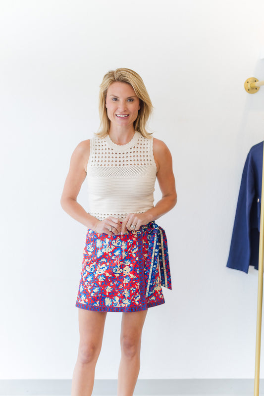 Bay Skirt in Tapestry Floral