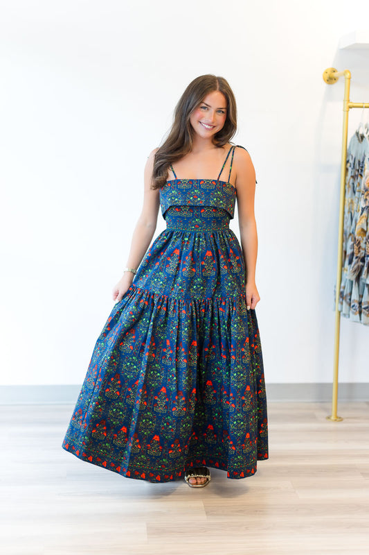Dolly Dress in Midnight Garden