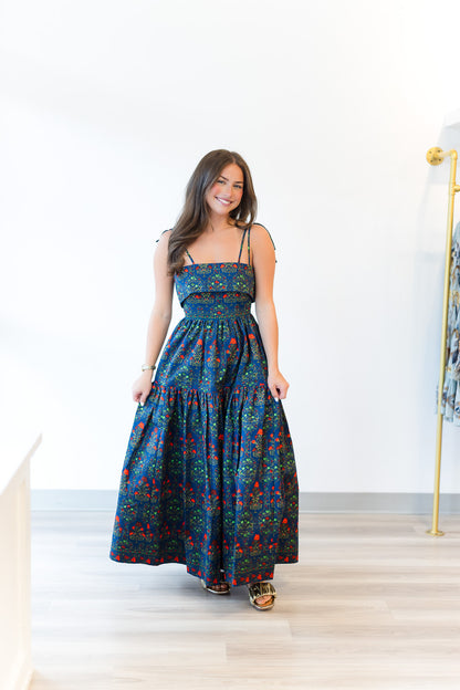 Dolly Dress in Midnight Garden