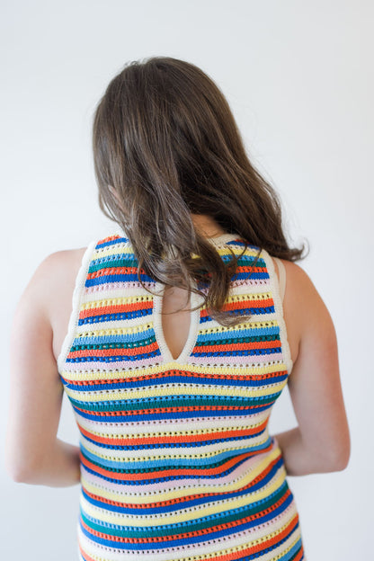 Sprinkle Stripe DayDream Knit Dress