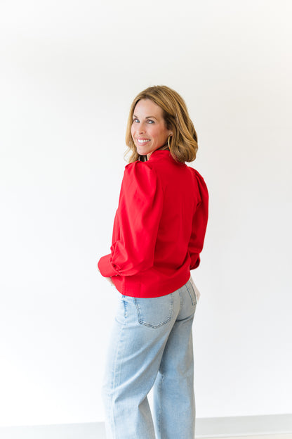 Hampton Top in High Risk Red