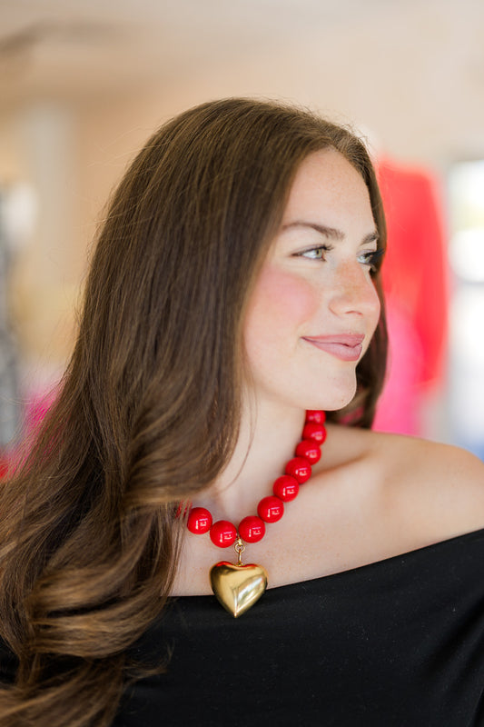 Chunky Heart Necklace