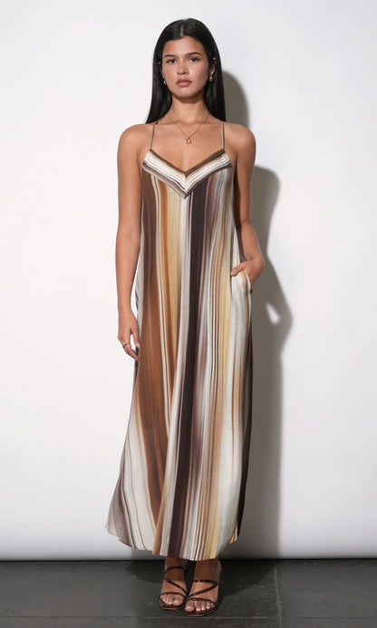 Stella Watercolor Maxi Dress