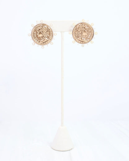 Anna Kate Coin Earring