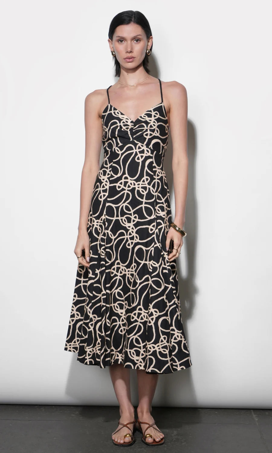 Tara After Dark Midi Dress
