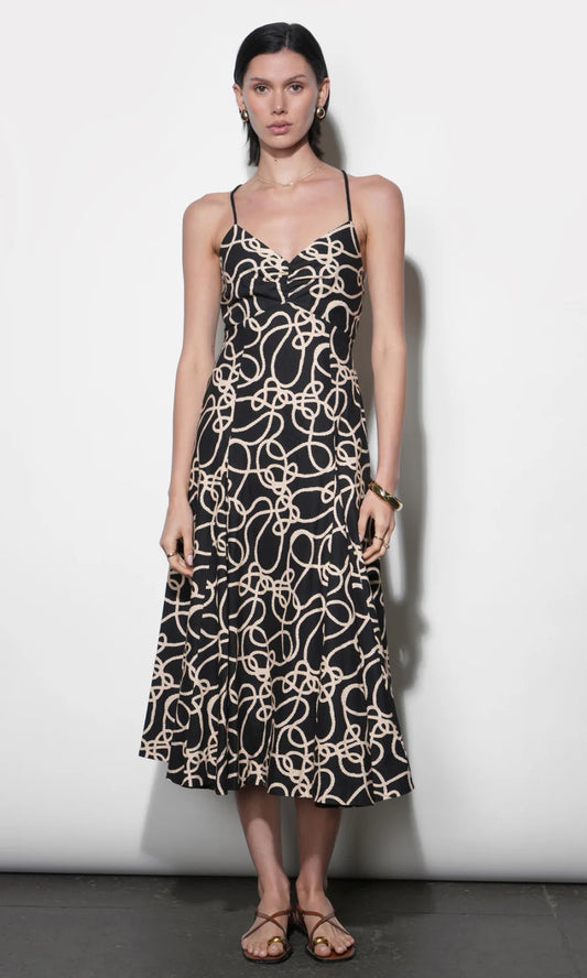 Tara After Dark Midi Dress