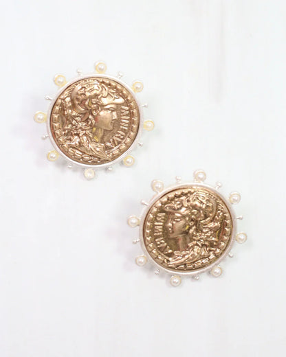 Anna Kate Coin Earring