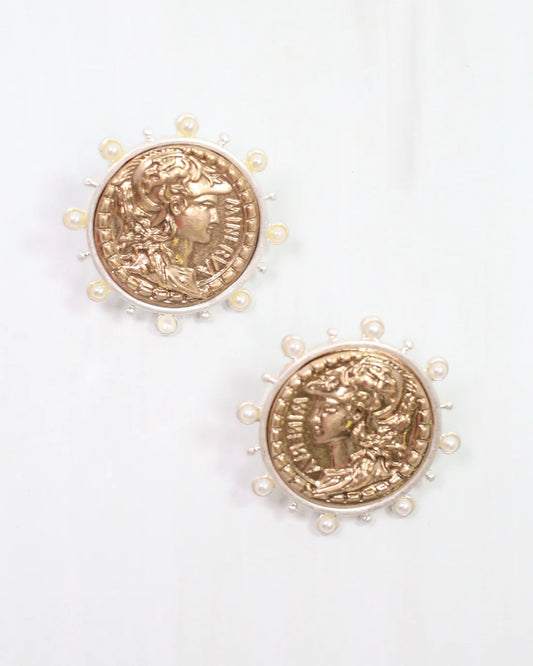 Anna Kate Coin Earring