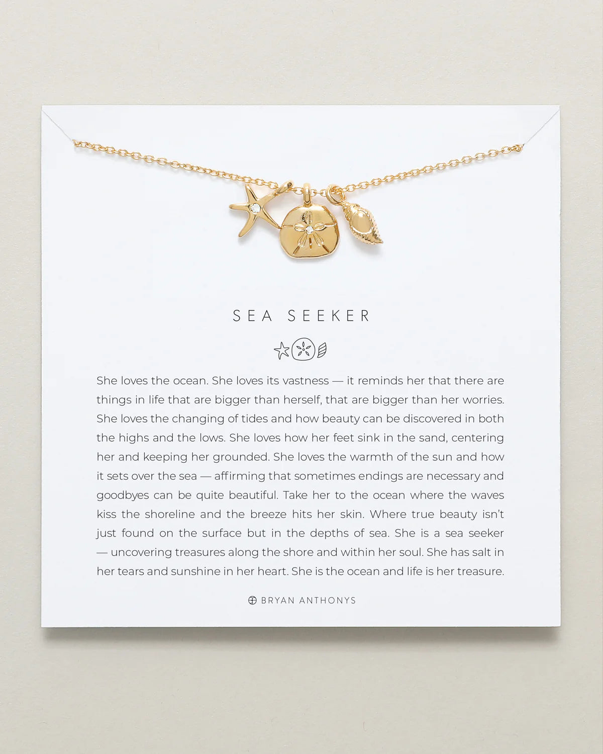 Santorini Sea Seeker Necklace
