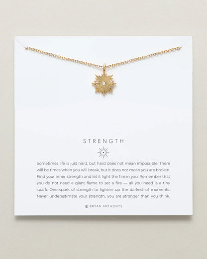 Radiant Sun Strength Necklace