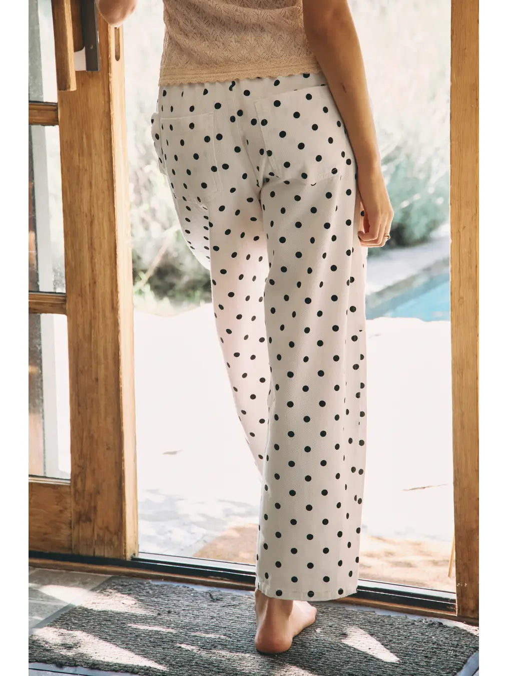 Polka Dot Jeans