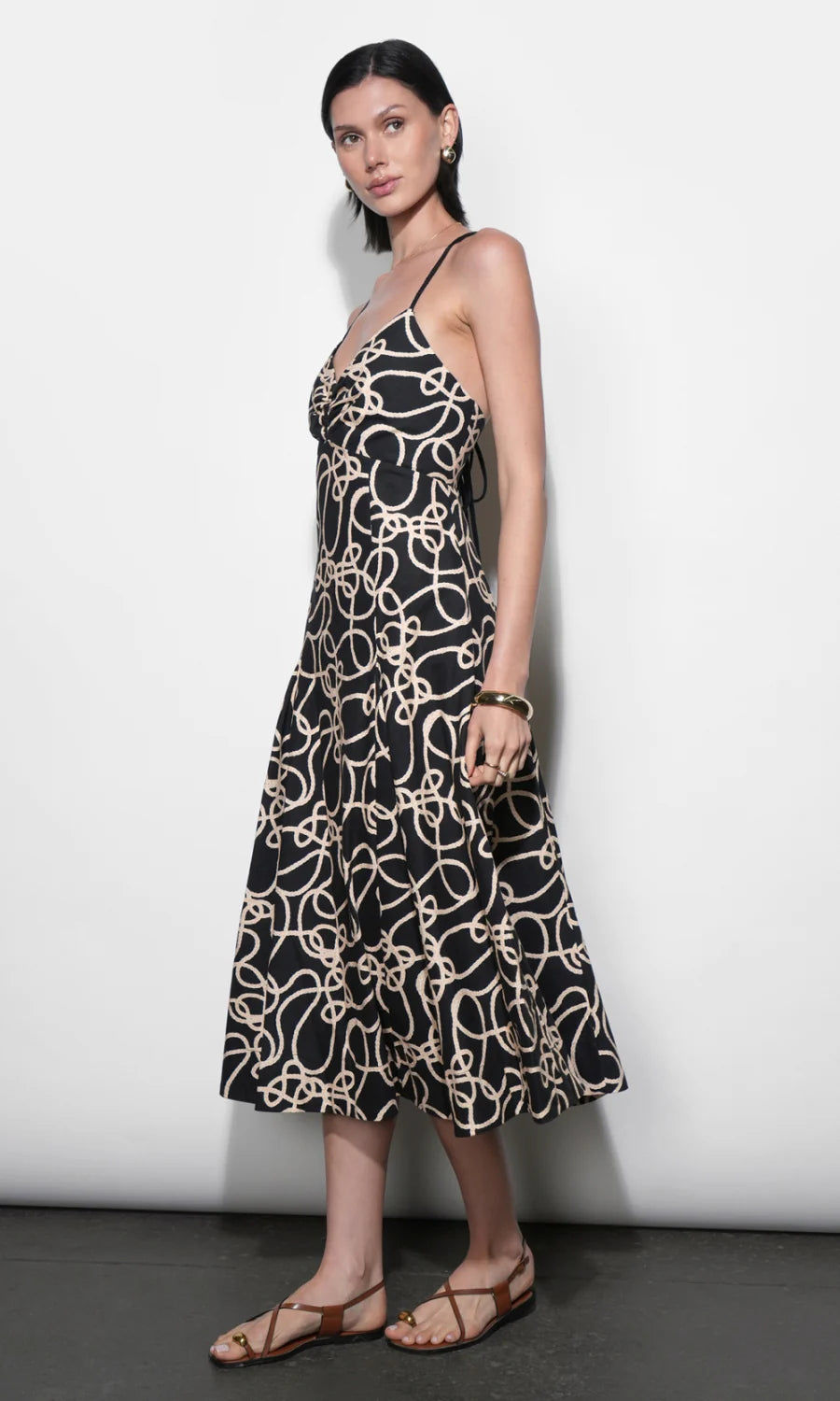 Tara After Dark Midi Dress