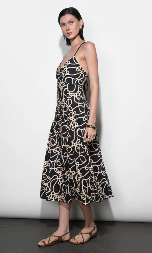 Tara After Dark Midi Dress