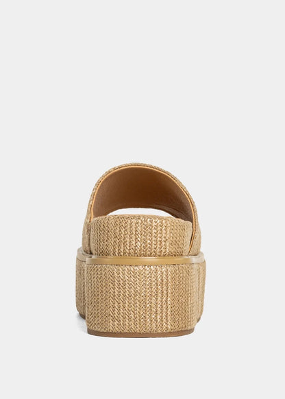 Lexie Woven Platform Wedge Sandal