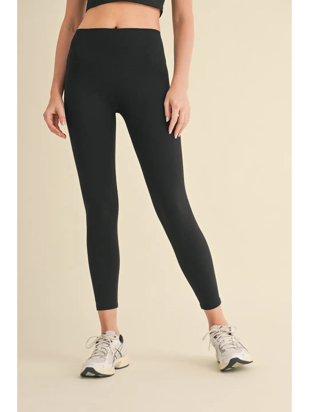 Black Aligned High-Rise Leggings
