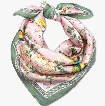 Parrot Garden Scarf