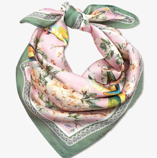 Parrot Garden Scarf