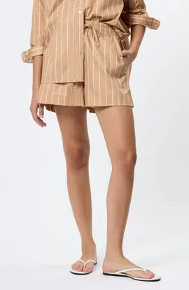 Alexis Poplin Striped Shorts