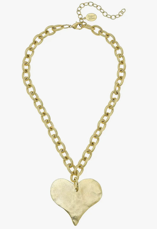 Gold Heart Necklace