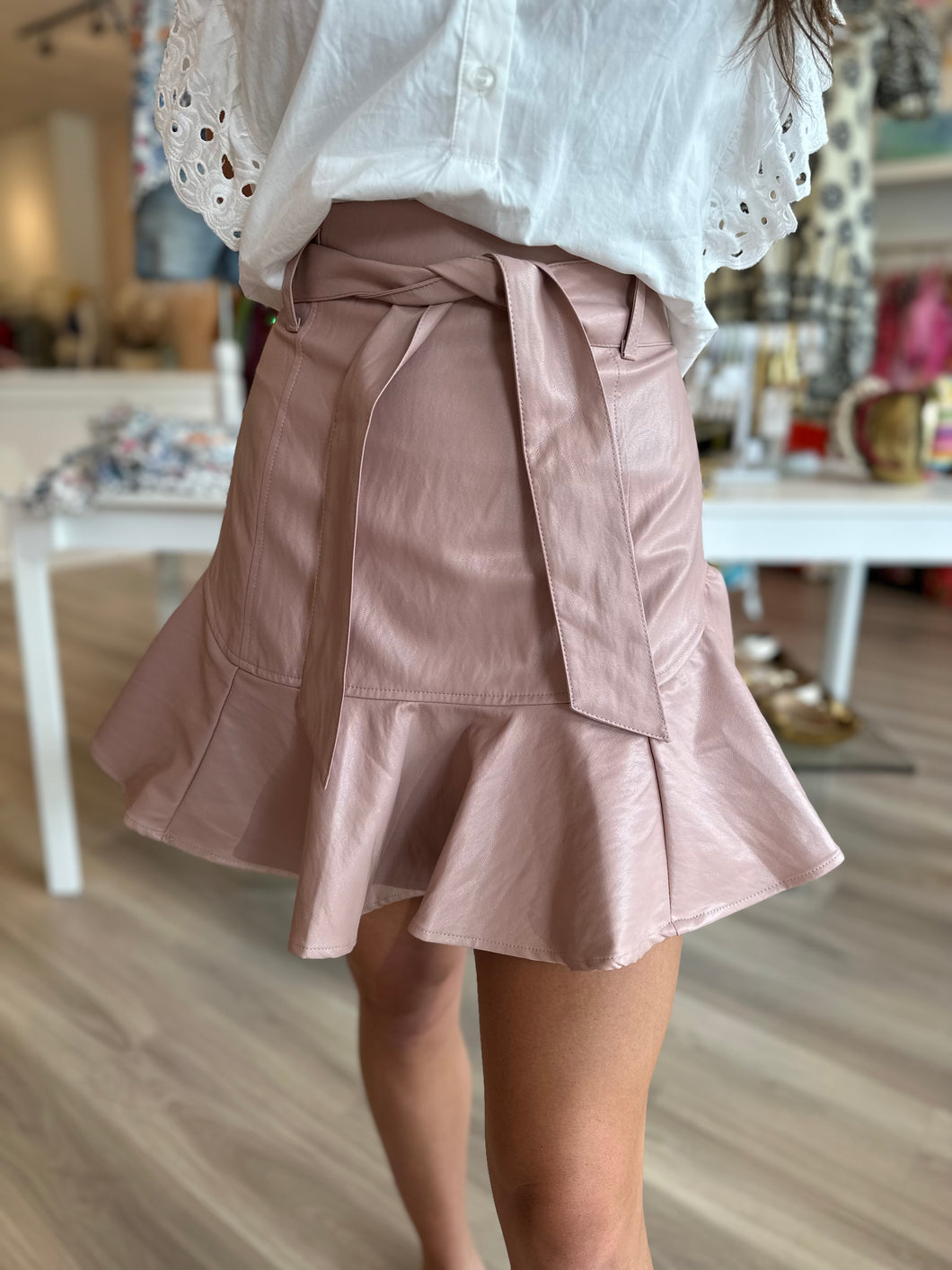 Prairie Mini Skirt in Pink