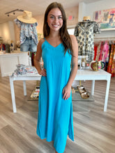 Load image into Gallery viewer, Aria Dress in Blue

