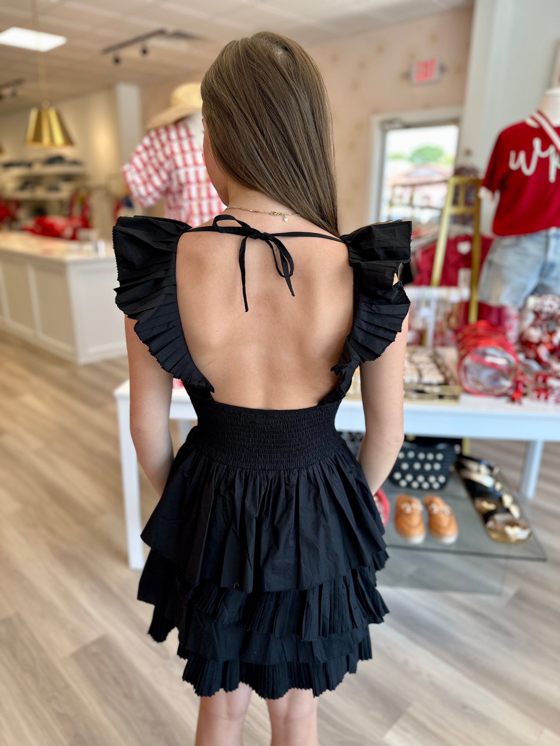 Jolie Mini Dress in Black Blythe Jolie Mini Dress in Black Blythe