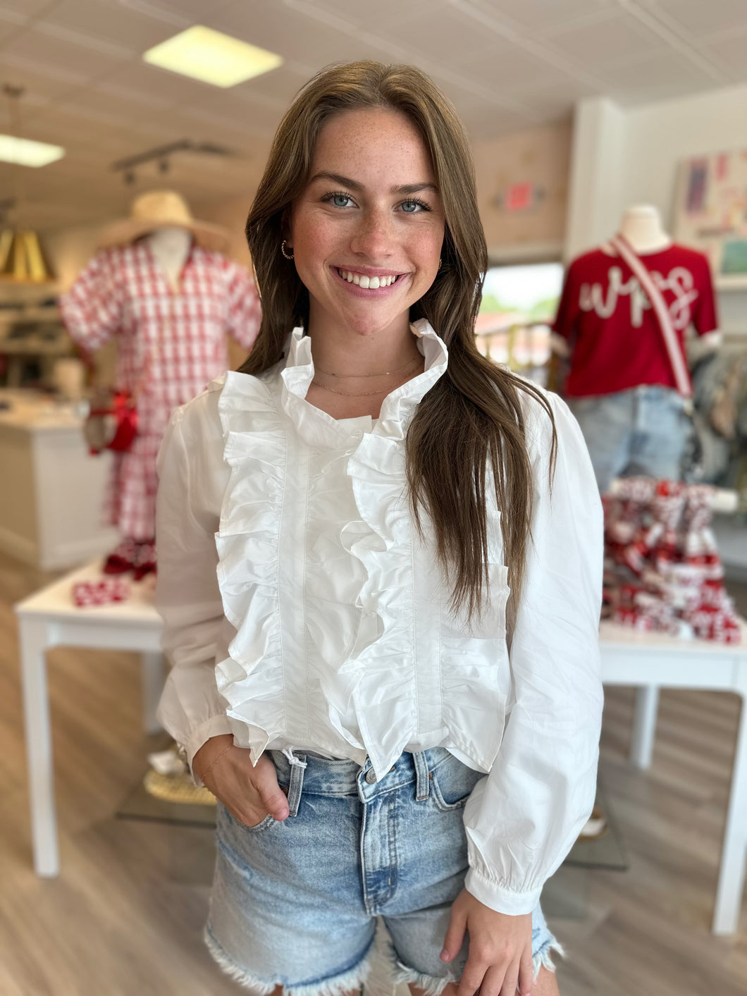 Hawthorne Shirt in White