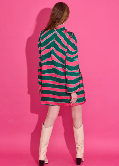 FINAL SALE Emery Dress in Ziggy Palm