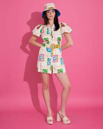 Blakely Dress in Postcard