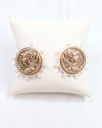 Anna Kate Coin Earring