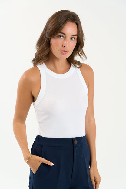 Turner Tank in White