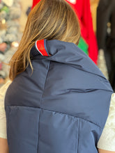 Load image into Gallery viewer, Navy Waterproof Puffer Vest
