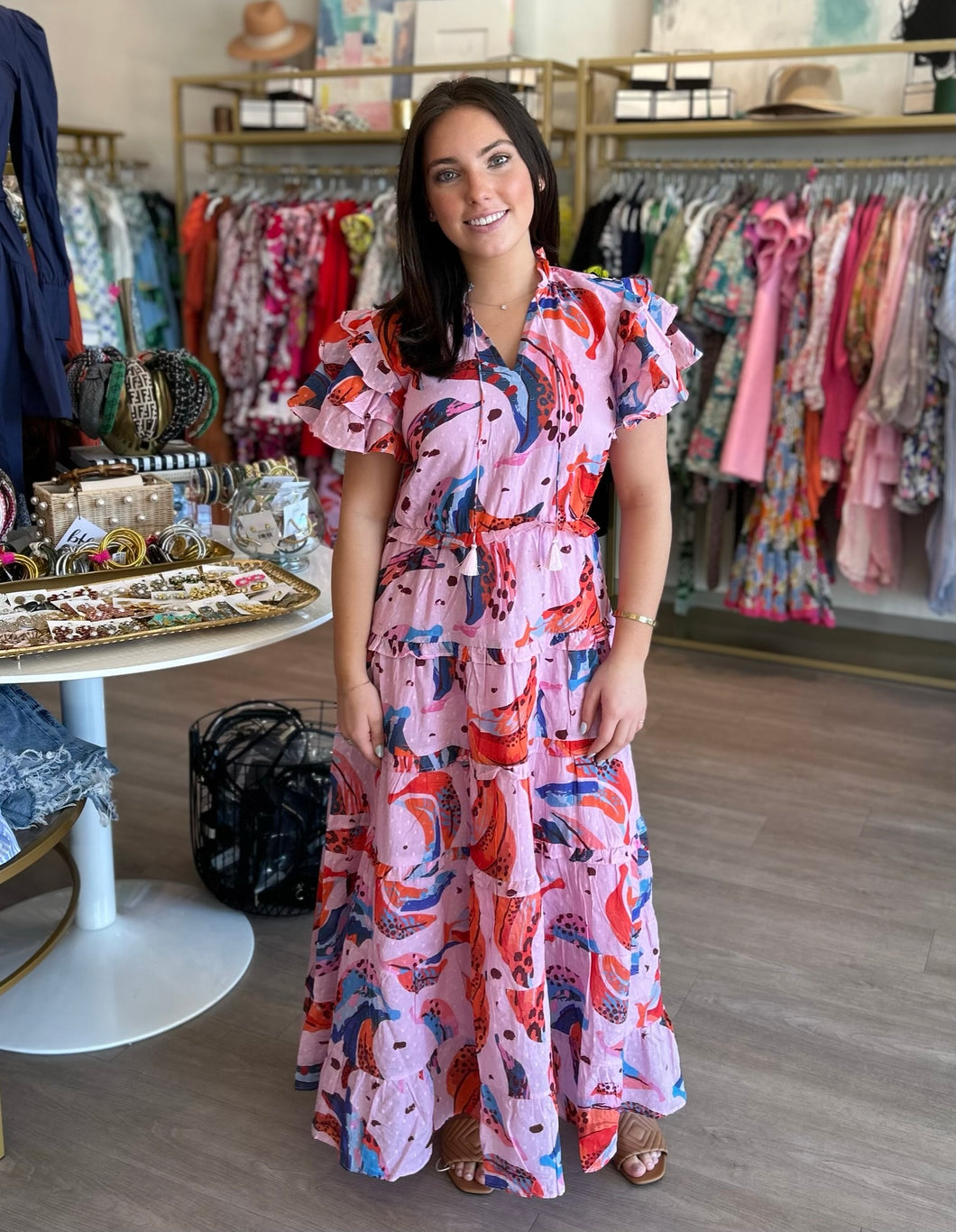 Stella Dress in Pink