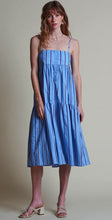 Load image into Gallery viewer, The Leora Dress in Blue Stripe
