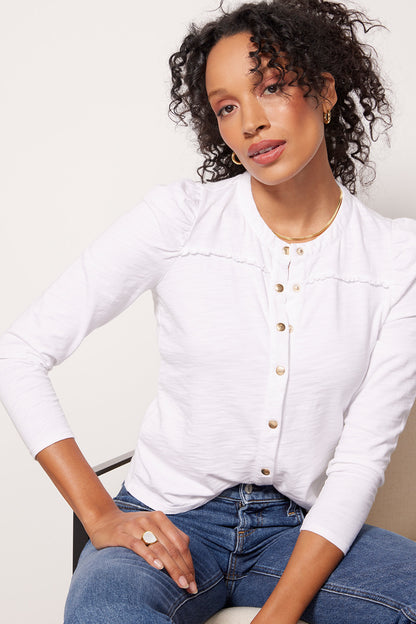 Juniper Tee in White