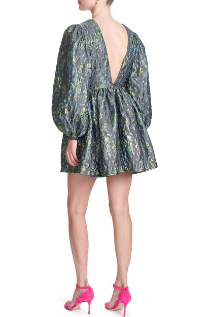 Divine Dress in Blue Green